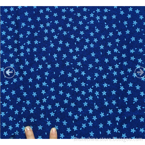 92% Polyester 8% Spandex Peach Skin Print Stoff
